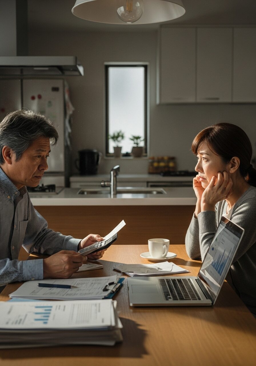 50代・老後目前…「お金の不安」で悩む夫婦の会話　日本人