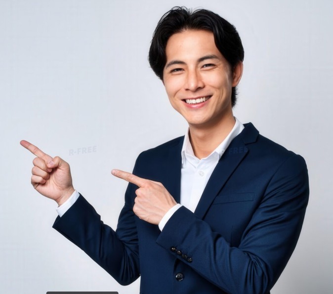 R-FREEの高品質なビジネスマンの画像