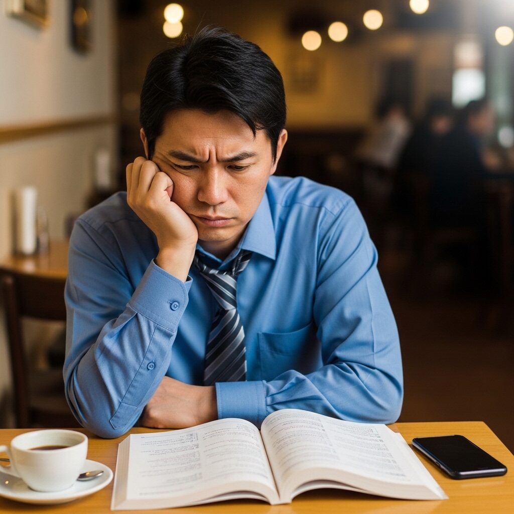 40代 ビジネスマン 英語学習で悩む40代男性　
