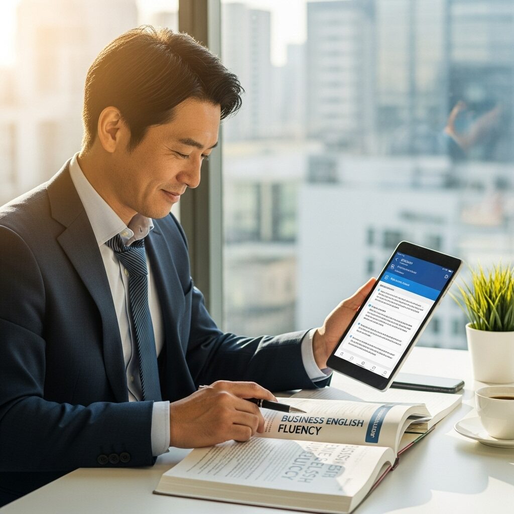 40代 ビジネスマン 英語学習で納得する40代男性　