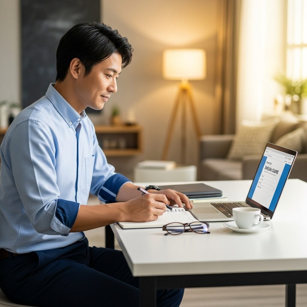 40代 ビジネスマン 英語学習自信を持った40代男性　