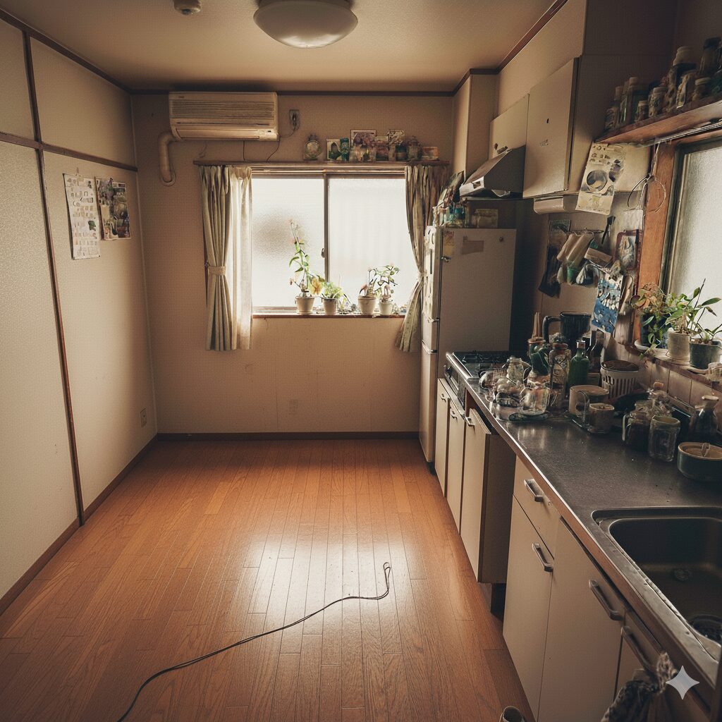 ドッとあーるコンテナ利用後に片付いた広々とした子供部屋