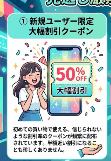 クーポンのイメージ