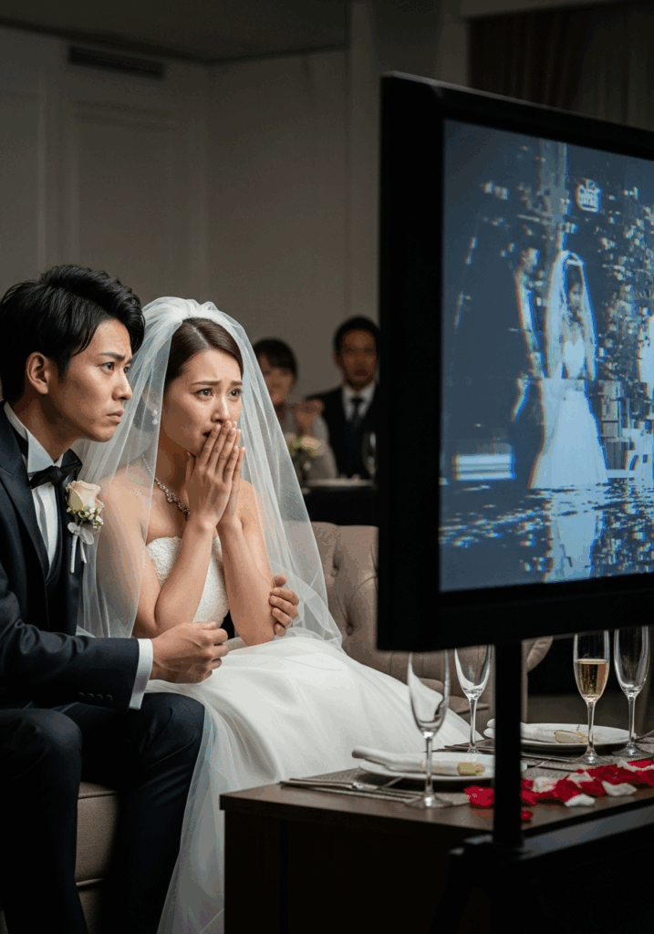 がっかりしているカップル