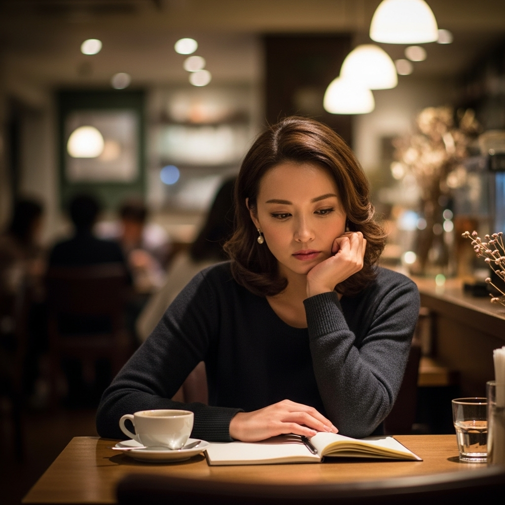 結婚できないで悩む30代の女性　日本人