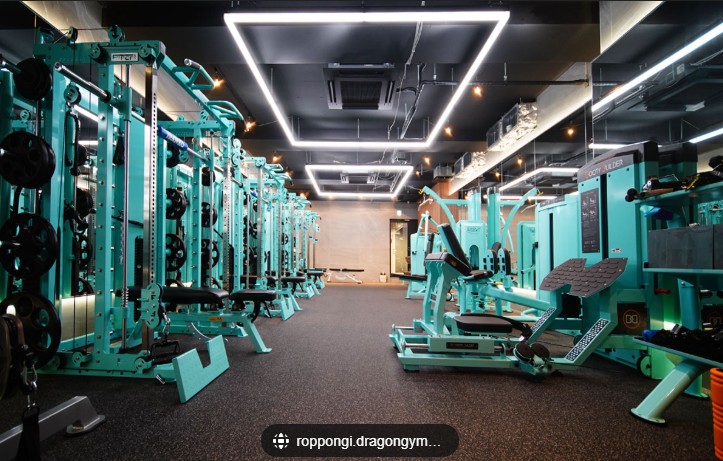 DRAGON GYMのトレーニングスペース