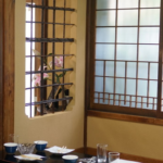 歴史的建造物の竹むら甘味