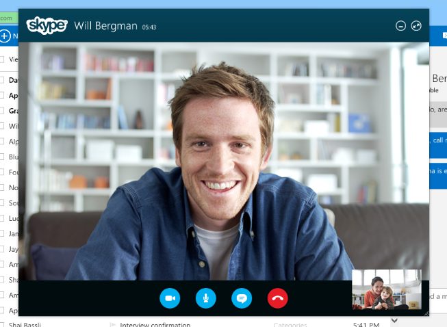 スカイプ8背景効果！