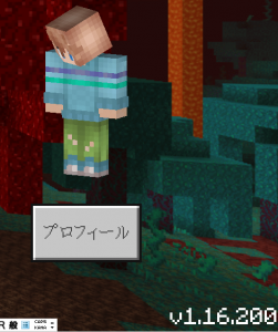 マインクラフトのアップデート完了