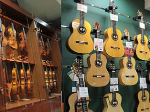 秋葉原のギター専門店の移転
