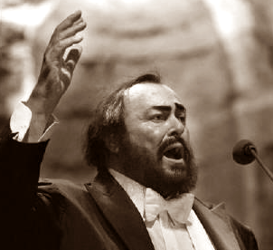 ルチアーノ・パヴァロッティとミレッラ・フレーニ