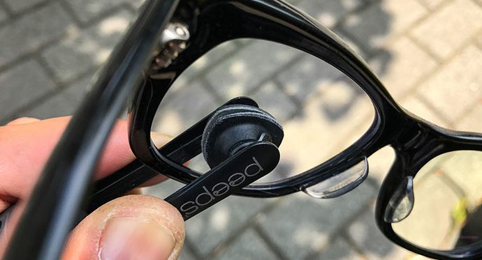 peeps メガネクリーナー楽譜が見づらいときは？