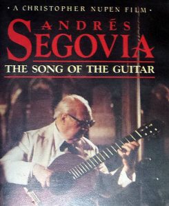 アンドレスセゴビア８３歳の演奏ビデオ