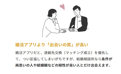 複数の結婚相談所資料をテーブルで比較する女性