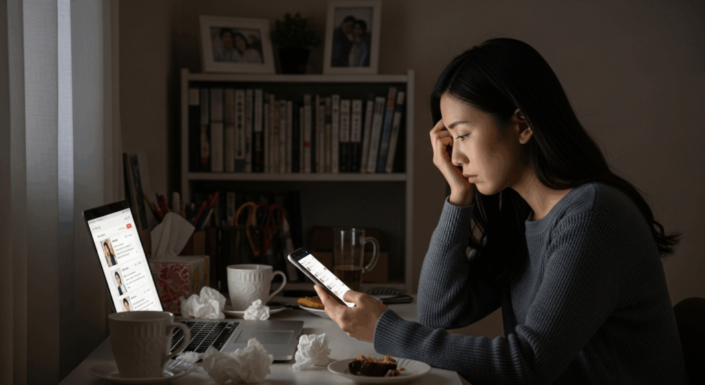 大手結婚相談所とアプリ婚活の限界を感じる女性